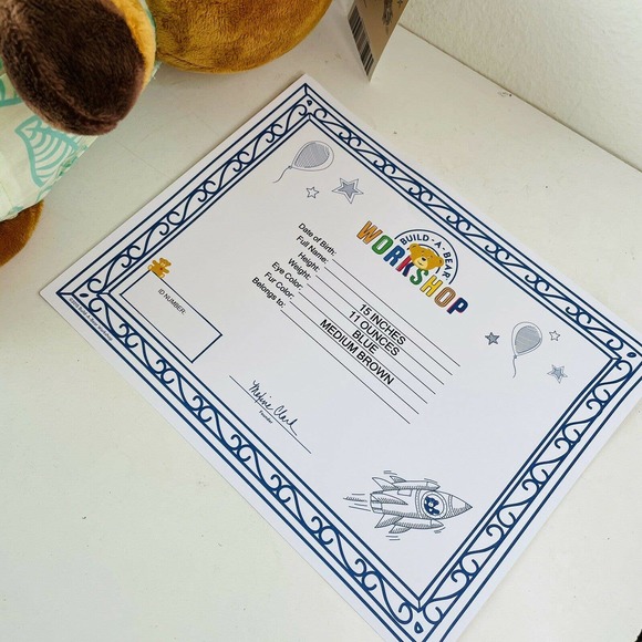 Tom Nook x Build-a-bear Plush Figure W/ Phrases - Picture 8 of 8